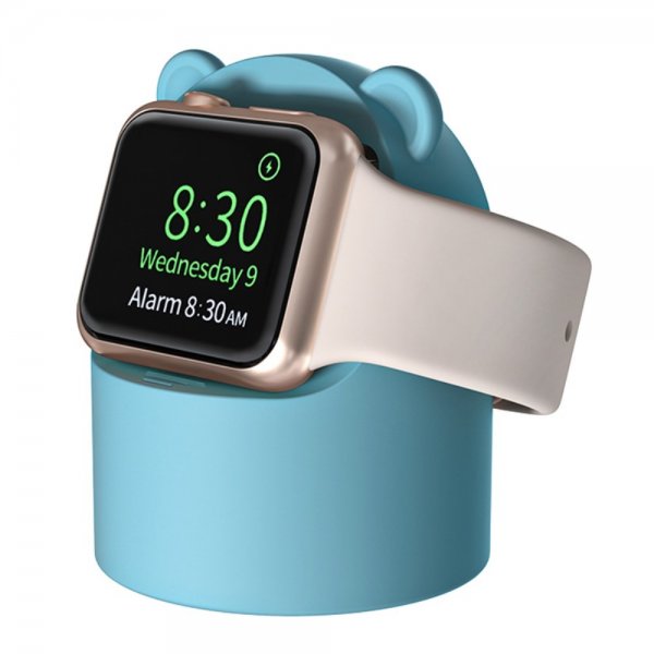 Apple Watch Holder Bjørn Lyseblå