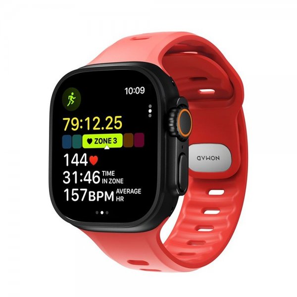 Nomad Apple Watch Ultra 49mm Armbånd Tempo Band Crush