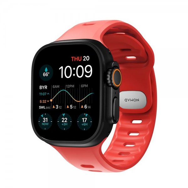 Nomad Apple Watch Ultra 49mm Armbånd Tempo Band Crush