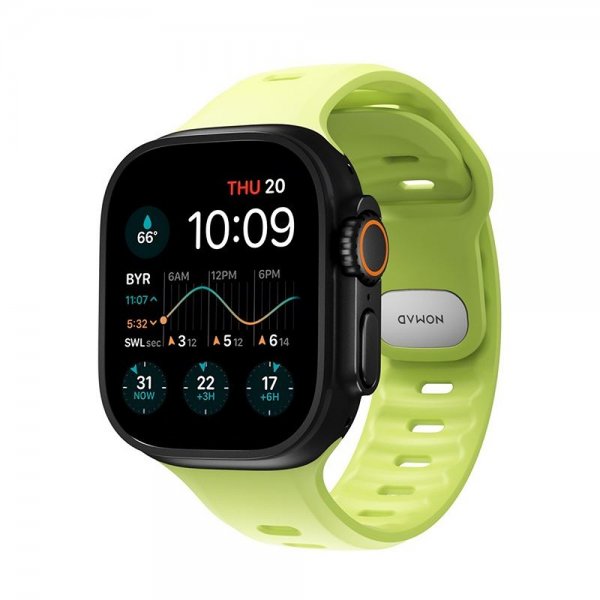 Nomad Apple Watch Ultra 49mm Armbånd Tempo Band Lumen