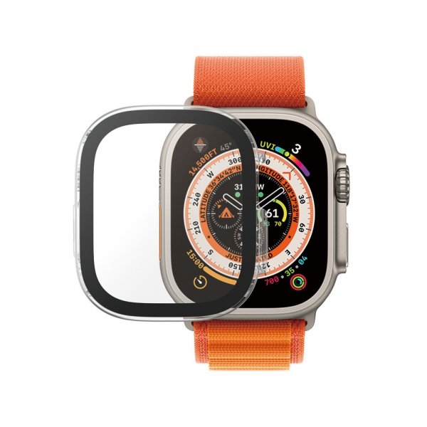 PanzerGlass Apple Watch Ultra Deksel Skjermbeskytter Full Body Protector Transparent