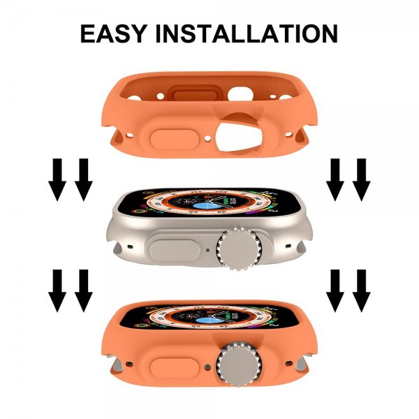 ENKAY Apple Watch Ultra Deksel TPU Oransje