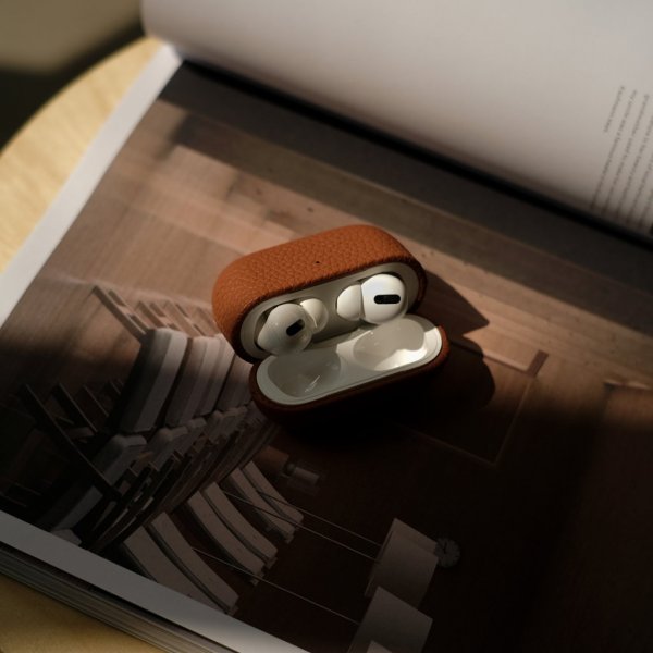 KeyBudz AirPods Pro 2 Deksel Artisan Series Brun