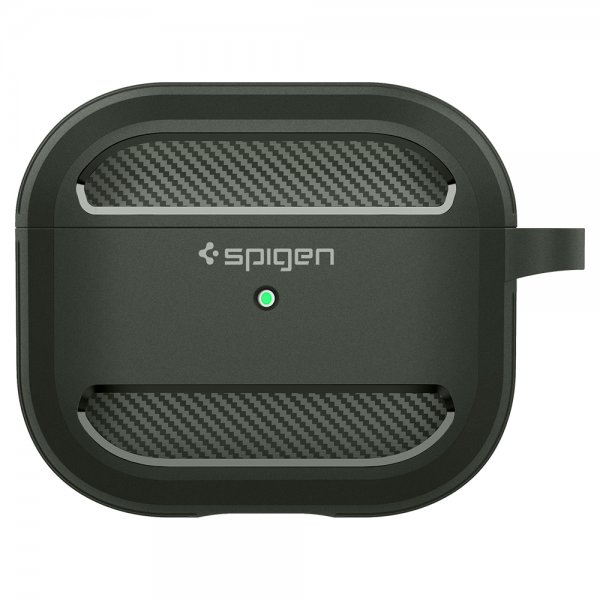 Spigen AirPods 3 Deksel Rugged Armor Military Green