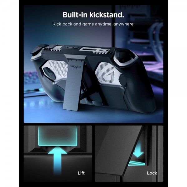 Spigen ASUS ROG Ally 2023 Deksel Thin Fit Pro Svart