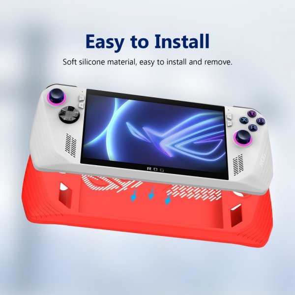 ASUS ROG Ally Silikondeksel Rød