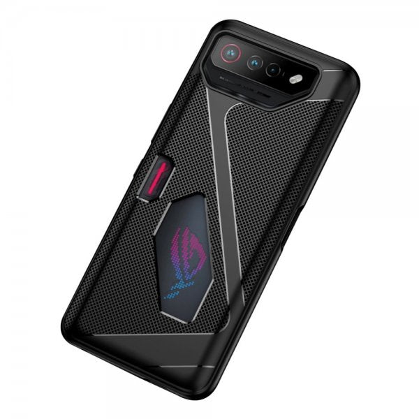 Asus ROG Phone 7 Deksel med Tekstur Svart