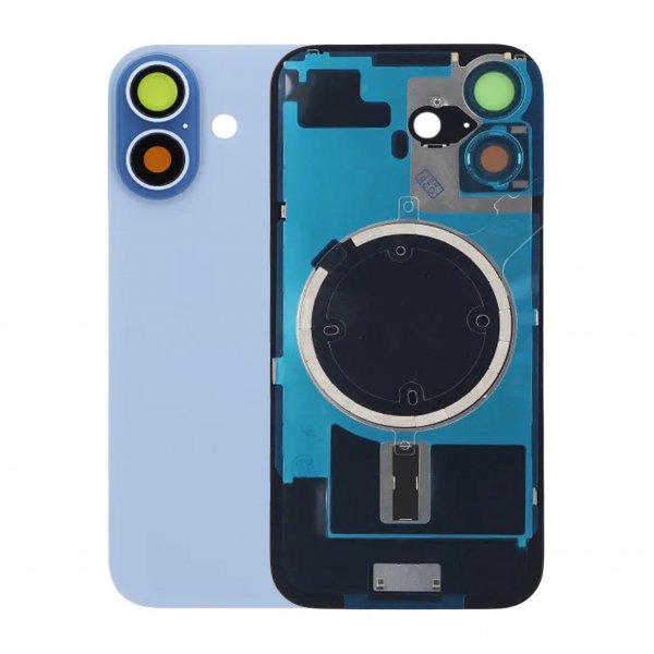 Baksideglass med smådeler for iPhone 17 - Blå