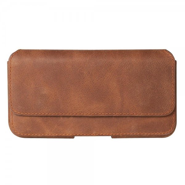 Krusell Veske Sunne Belt Case L Cognac Brown