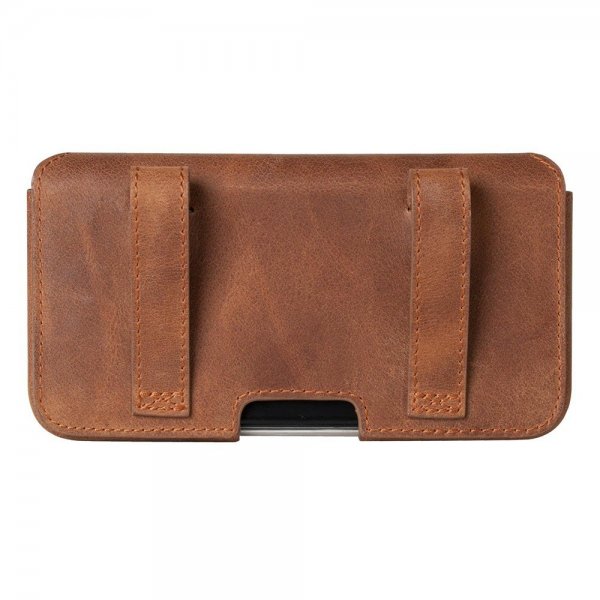 Krusell Veske Sunne Belt Case L Cognac Brown