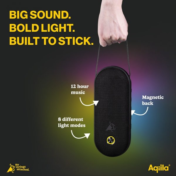 Aqiila Bærbar Høyttaler Soundbird CM