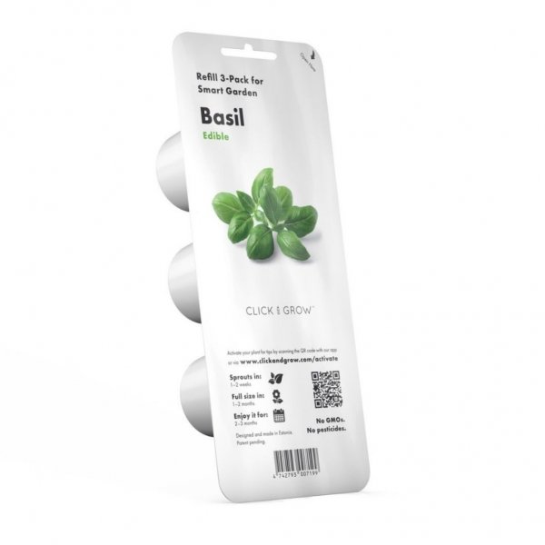 Click and Grow Smart Garden Refill 3-pack - Basilikum