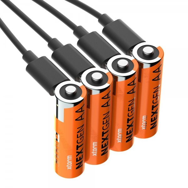 Xtorm Batteri AA Rechargeable USB-C 4-pakning