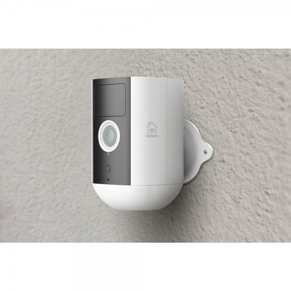 Deltaco Smart Home Batteridrevet WiFi-kamera IP54