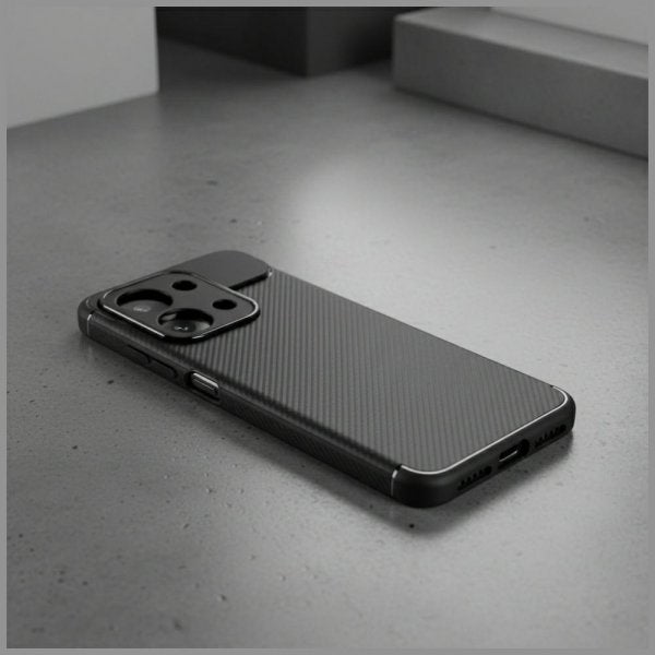 Beline Xiaomi Redmi 15C Deksel Carbon Armor Svart