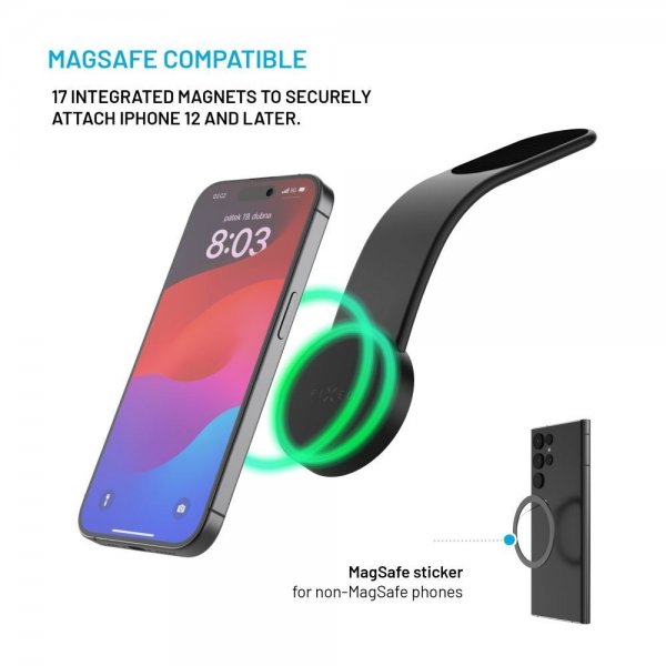 Fixed Mobilholder til bil Mag Floppy Flexible Holder