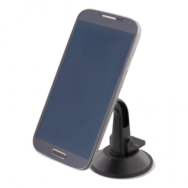 Deltaco Mobilholder til bil Med Magnetic Suge Svart