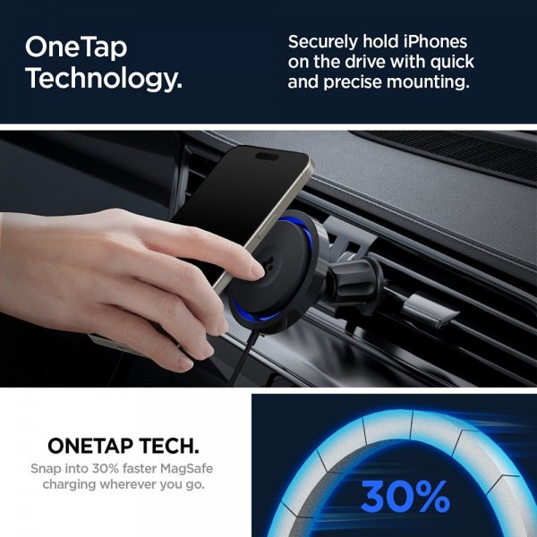 Spigen Mobilholder til bil OneTap Pro 3 CryoMax Air Vent MagFit Air Vent Hook