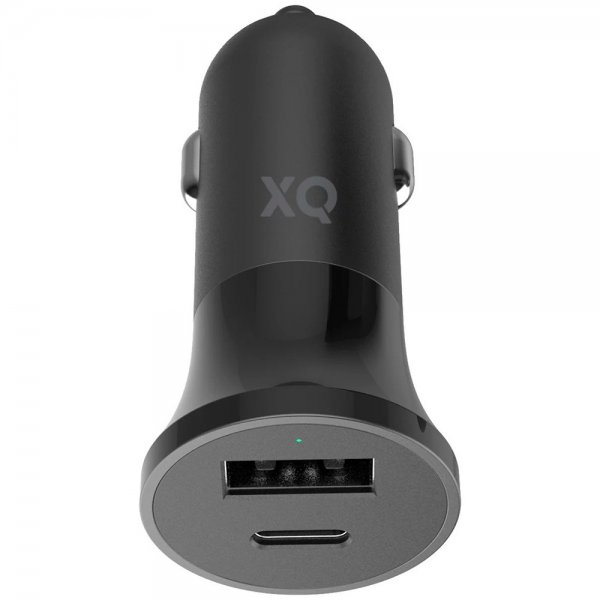 Xqisit Mobillader til bil USB-C & USB-A 27W