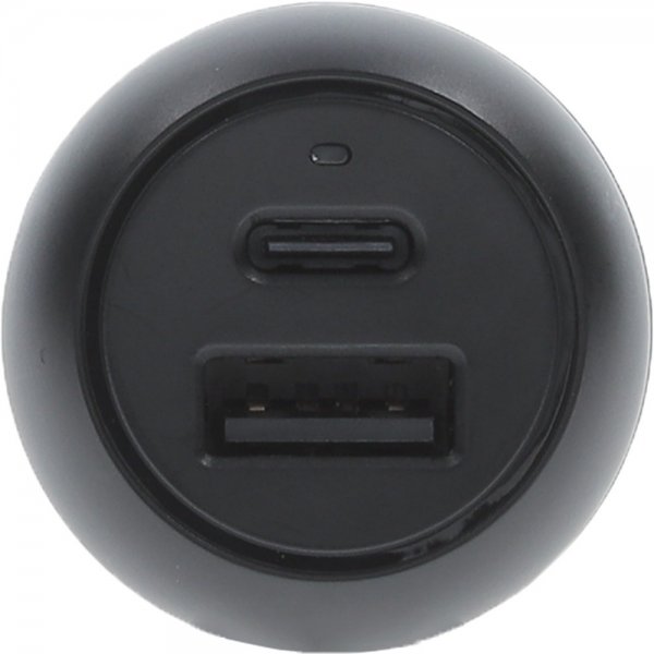 Otterbox Mobillader til bil USB-C 20W & USB-A 12W Svart