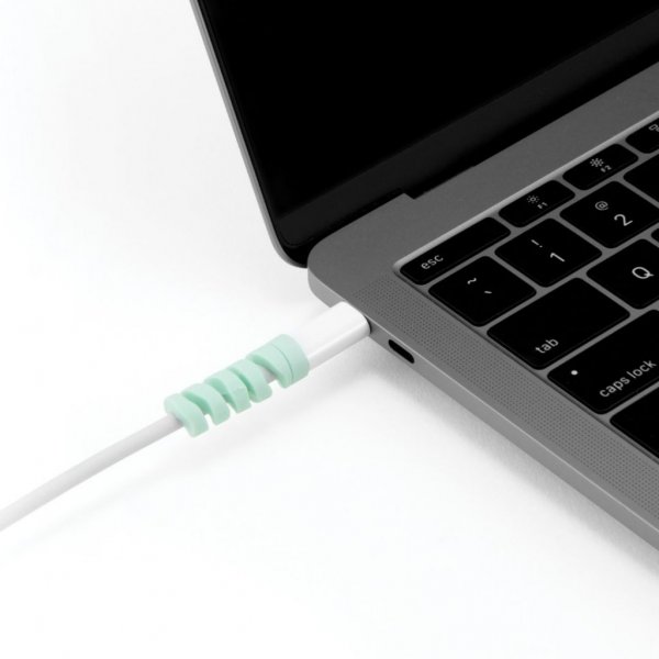Bluelounge CableCoil Mini - 8-pakning Blå
