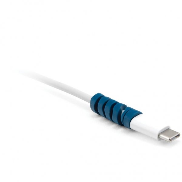 Bluelounge CableCoil Mini - 8-pakning Blå