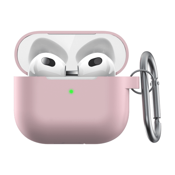 KeyBudz PodSkinz Elevate Series Airpod 3 Skall Silikon Rosa