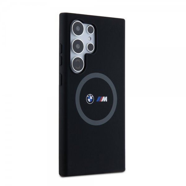 BMW Samsung Galaxy S24 Ultra Deksel Printed Logos MagSafe Svart