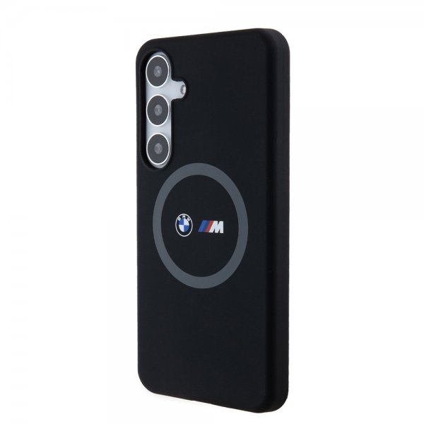 BMW Samsung Galaxy S24 Plus Deksel Printed Logos MagSafe Svart