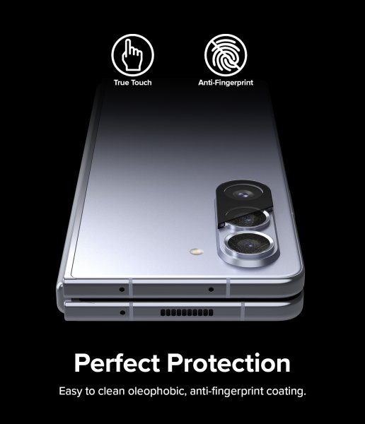 Ringke Samsung Galaxy Z Fold 5 Kamerabeskytter Camera Protector Glass 2-pakning