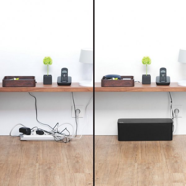 Bluelounge Cablebox Ledningsskjul Svart