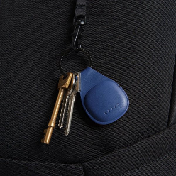 Mujjo Apple AirTag Holder Canopy Monaco Blue