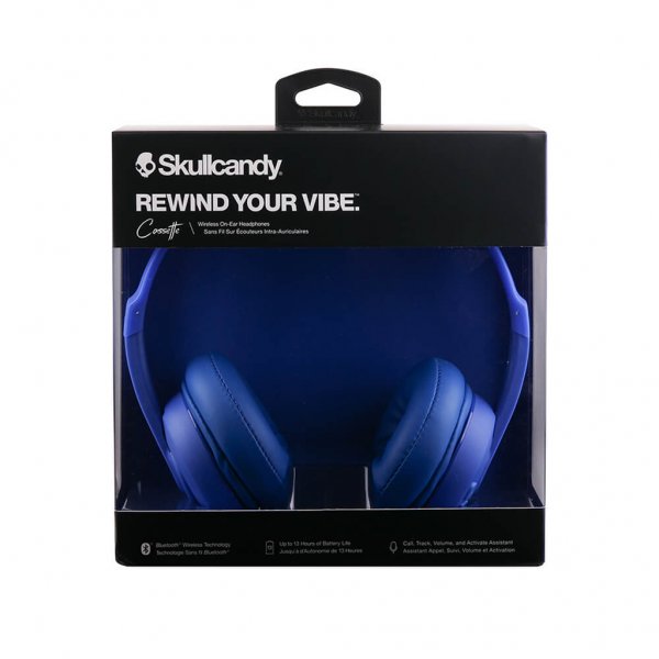 Skullcandy Cassette Hodetelefoner On-Ear Blå