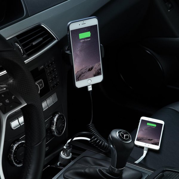 Just Mobile Billader USB Highway Max Svart Sølv