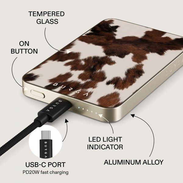 Burga Powerbank MagSafe 5000 mAh Celestial Gull