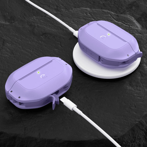 KeyBudz AirPods Pro 2 Deksel Element Series Lavendel