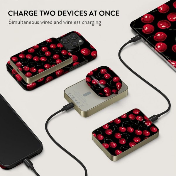 Burga Powerbank MagSafe 5000 mAh Cherrybomb Gold