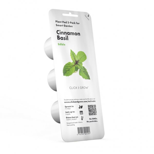 Click and Grow Smart Garden Refill 3-pack - Kanelbasilikum