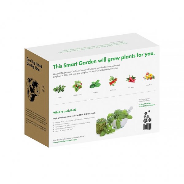 Click and Grow Smart Garden 3 Startpakke - Mellow Beige