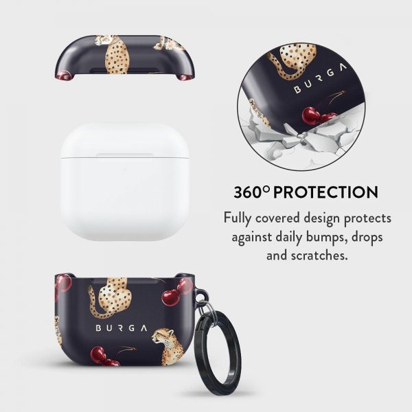 Burga AirPods 4 Deksel Design Cougar