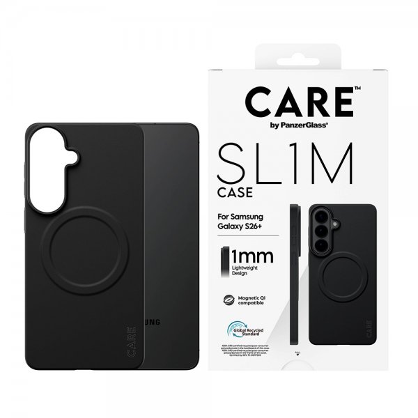 CARE by PanzerGlass Samsung Galaxy S26 Plus Deksel SL1M Svart