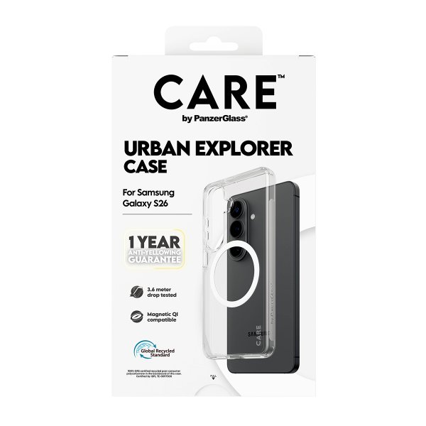 CARE by PanzerGlass Samsung Galaxy S26 Deksel Urban Explorer MagSafe Transparent