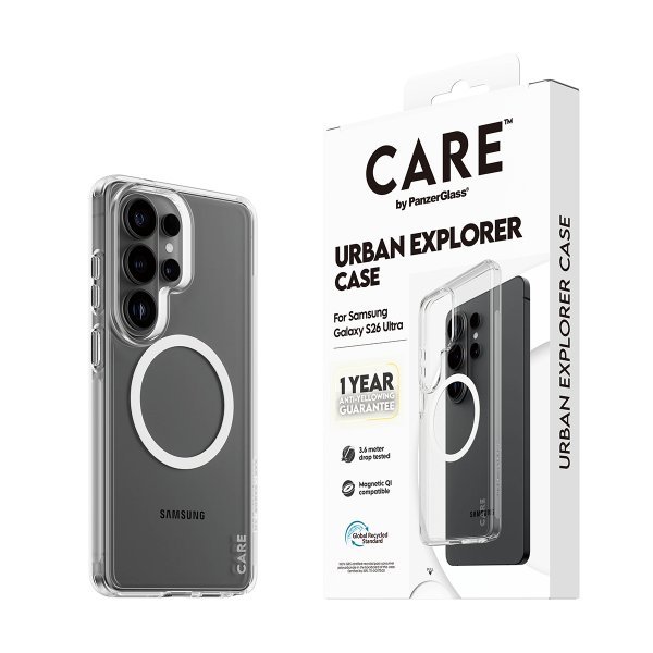 CARE by PanzerGlass Samsung Galaxy S26 Ultra Deksel Urban Explorer MagSafe Transparent