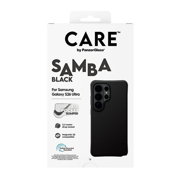 CARE by PanzerGlass Samsung Galaxy S26 Ultra Deksel Samba MagSafe Svart