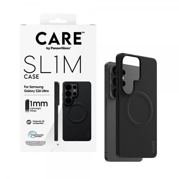 CARE by PanzerGlass Samsung Galaxy S26 Ultra Deksel SL1M Svart