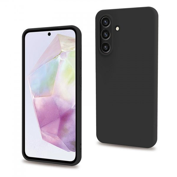 Celly Samsung Galaxy A36 Deksel CROMO Svart