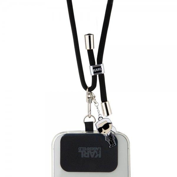 Karl Lagerfeld Crossbody Strap Svart