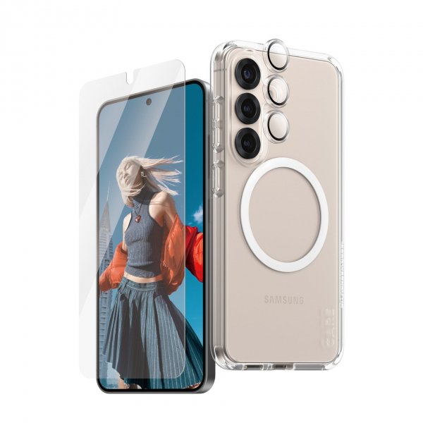 PanzerGlass Samsung Galaxy S25 3-in-1 Protection Bundle