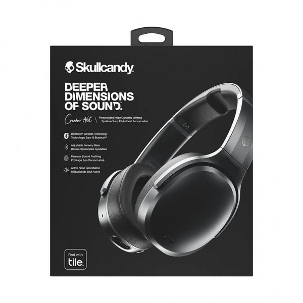 Skullcandy Crusher ANC Hodetelefoner Over-Ear Svart