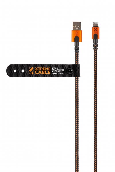 Xtorm Xtreme USB-A to Lightning Cable 1.5m Svart Oransje